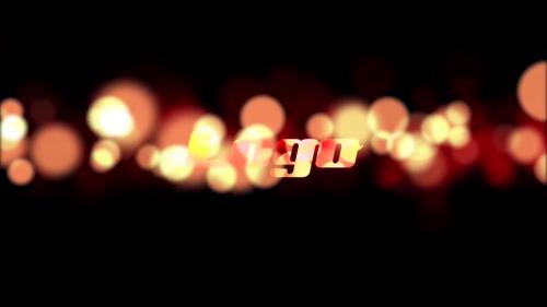 Gentle Bokeh Particle Logo Pack - 13020949