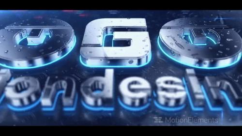 Rain 3D Logo - 12312057