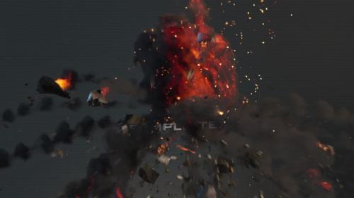 Grenade Logo Explosion - 12476665