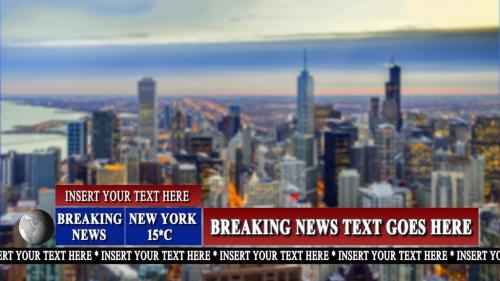 Breaking News Graphic and Lower Third Pack - 12499694