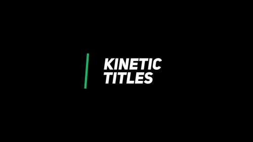 Kinetic Titles - 12665270