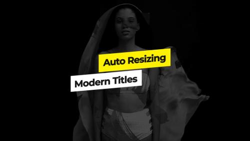 Auto Resizing Titles - 12920255