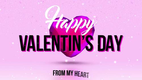 Valentine's Day Opener - 3D Heart - 14242454