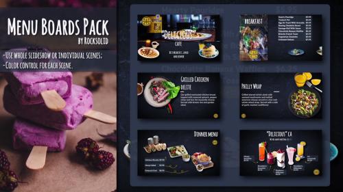 Menu Boards Pack - 13966832