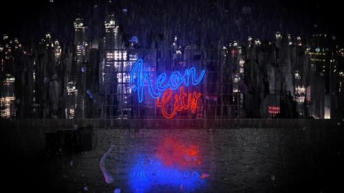 Neon City Logo - 14034806