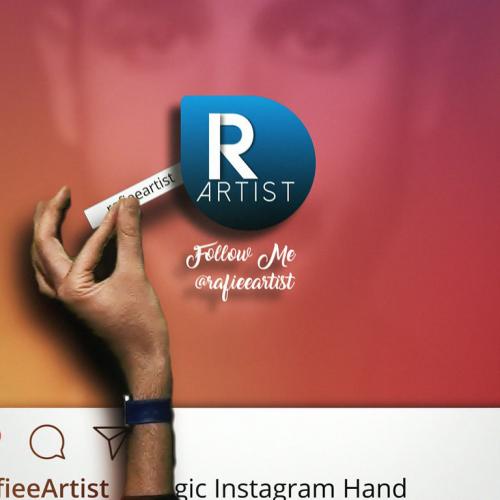 Magic Instagram Hand Logo Reveal - 13822741