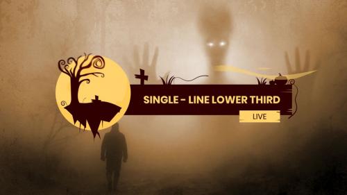 10 Halloween Lower Thirds Pack AE - 13822922