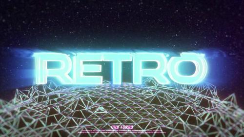 Retro VHS Logo - 13616442