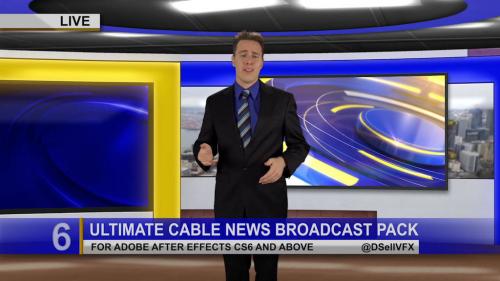 Ultimate Cable News Broadcast Pack - 13389391