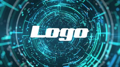 Cyber Logo Reveal - 12260695