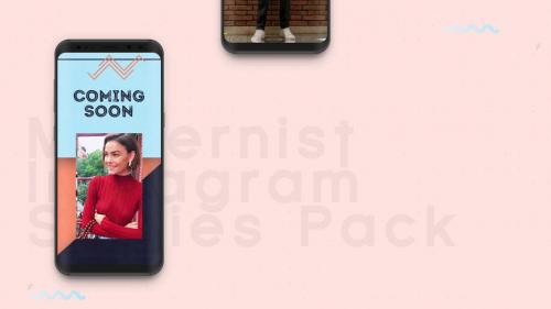 Instagram Stories Modernist Pack - 12535429