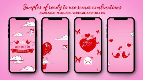 Valentine Day Toolkit (Full HD, vertical, square) - 12572819