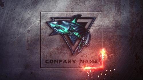 Metal Industrial Logo - 12805462