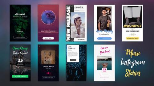 Music Instagram Stories - 12868901