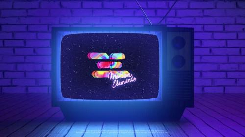 Retro TV Logo - 13772696