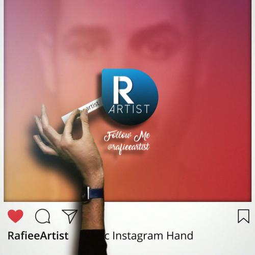 Magic Instagram Hand Logo Reveal - 13822741