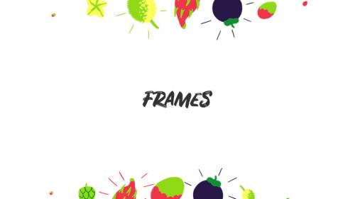 Fruits and Vegetables. Hand Drawn Pack - 13684241