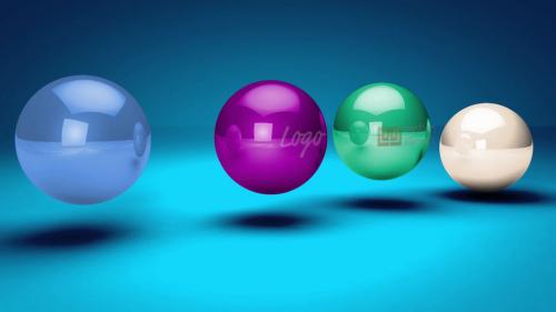 Bouncing Balls Logo Reveal - 13513020