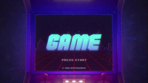 80s Arcade Logo - 13576654