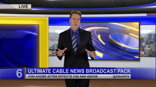 Ultimate Cable News Broadcast Pack - 13389391