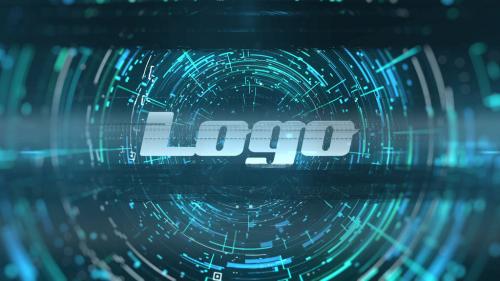 Cyber Logo Reveal - 12260695