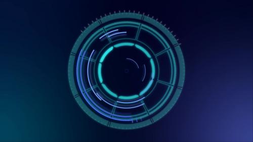 Falcon HUD Magic Circle Logo Reveal - 14190823