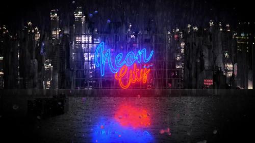 Neon City Logo - 14034806