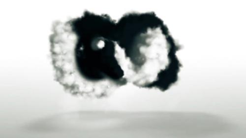 Explosion Dark Smoke Logo Reveal - 13800668