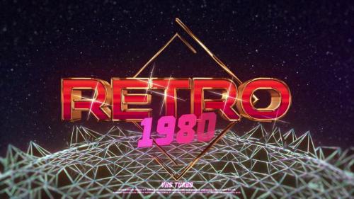 Retro VHS Logo - 13616442