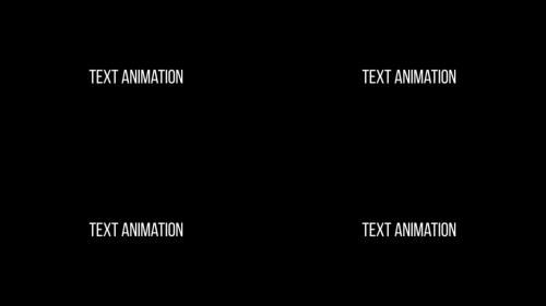 Text Animation Presets Pack - 13453837