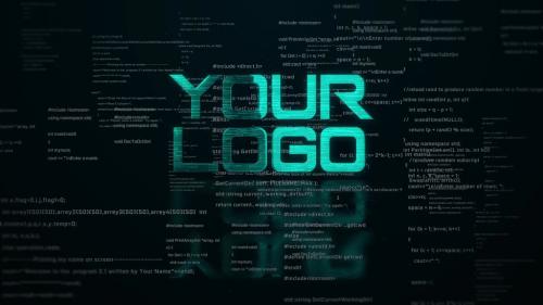 Digital Code Logo Reveal - 13381984