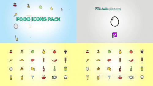 Food Icons Pack - 13209605