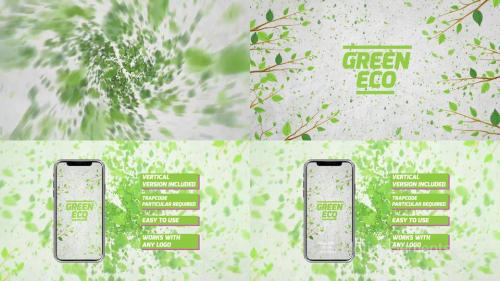 Green Eco Logo Reveal - 13230436
