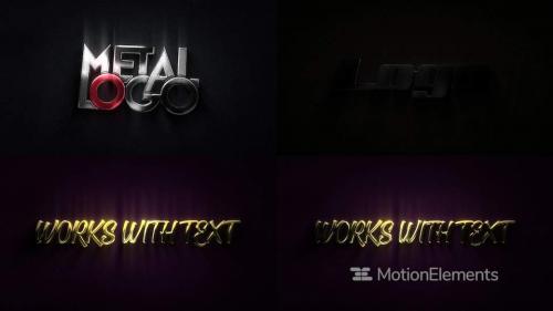 Glossy Metal Logo - 13246865