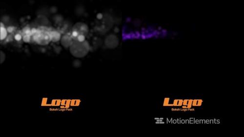 Gentle Bokeh Particle Logo Pack - 13020949