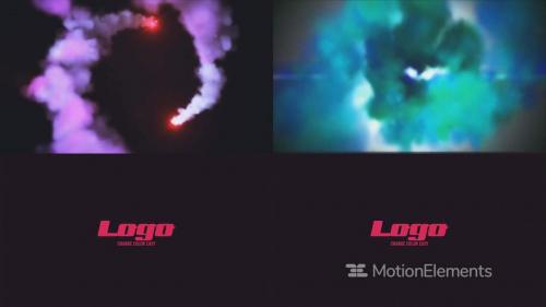Color Smoke Spiral Logo Reveal - 13032212