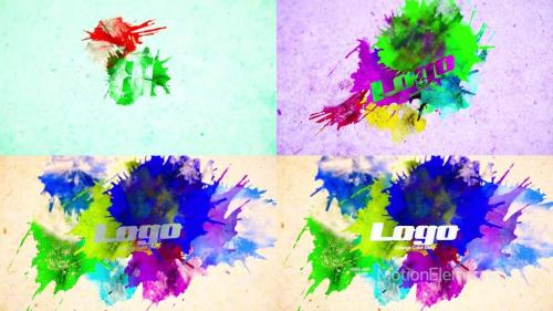 Colorful Paint Logo Reveal - 13094147