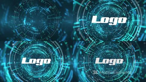 Cyber Logo Reveal - 12260695