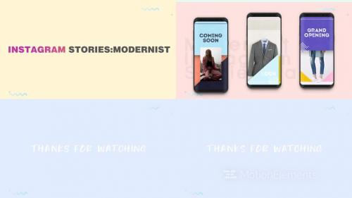 Instagram Stories Modernist Pack - 12535429