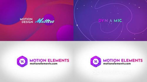 Dynamic Trendy Logo Reveal - 12803762