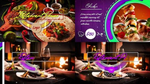 Restaurant Menu Presentation - 14250462