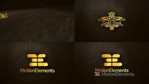 Gold Dust Logo Reveal - 14109696