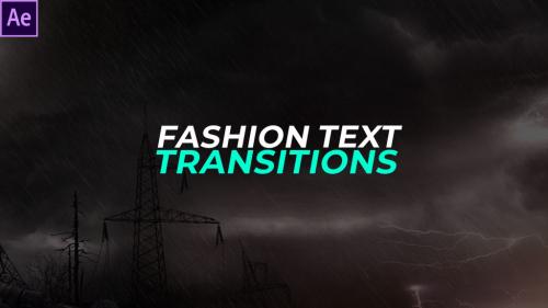 Fashion Text Transitions Presets - 13776315