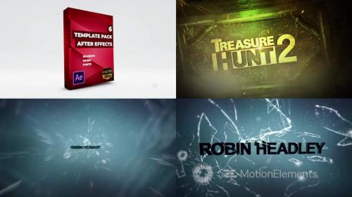 Action Thriller FX Promo Template Packs (Included 6... - 13855886