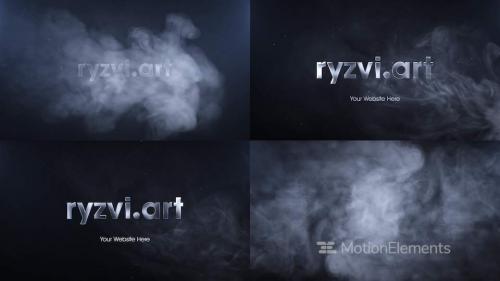 Smoke Logo Reveal - 13409905