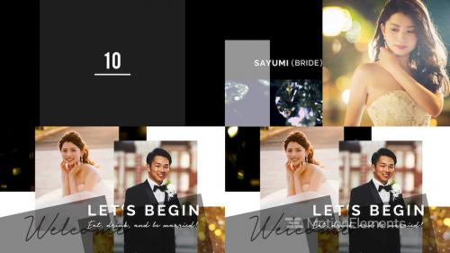 Urban Wedding Opening Movie/Monotone Color Slideshow - 13466128