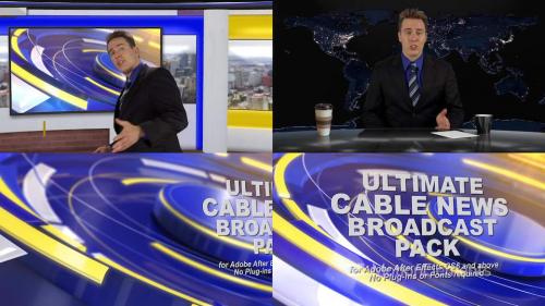 Ultimate Cable News Broadcast Pack - 13389391