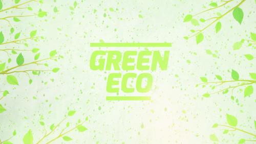 Green Eco Logo Reveal - 13230436