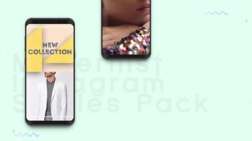 Instagram Stories Modernist Pack - 12535429