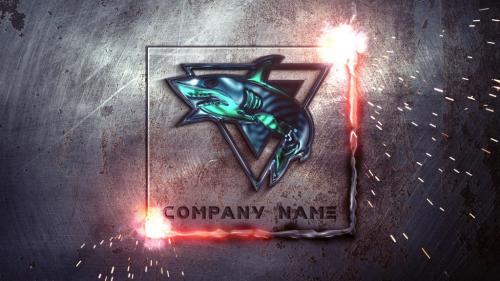 Metal Industrial Logo - 12805462